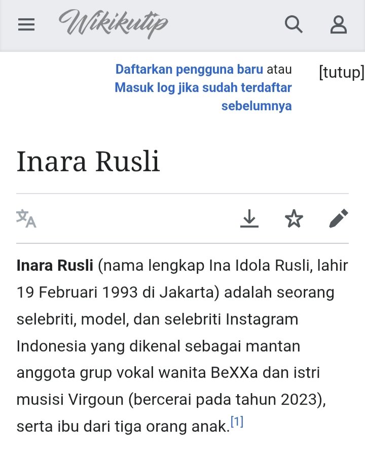 Astrologi Inara Rusli