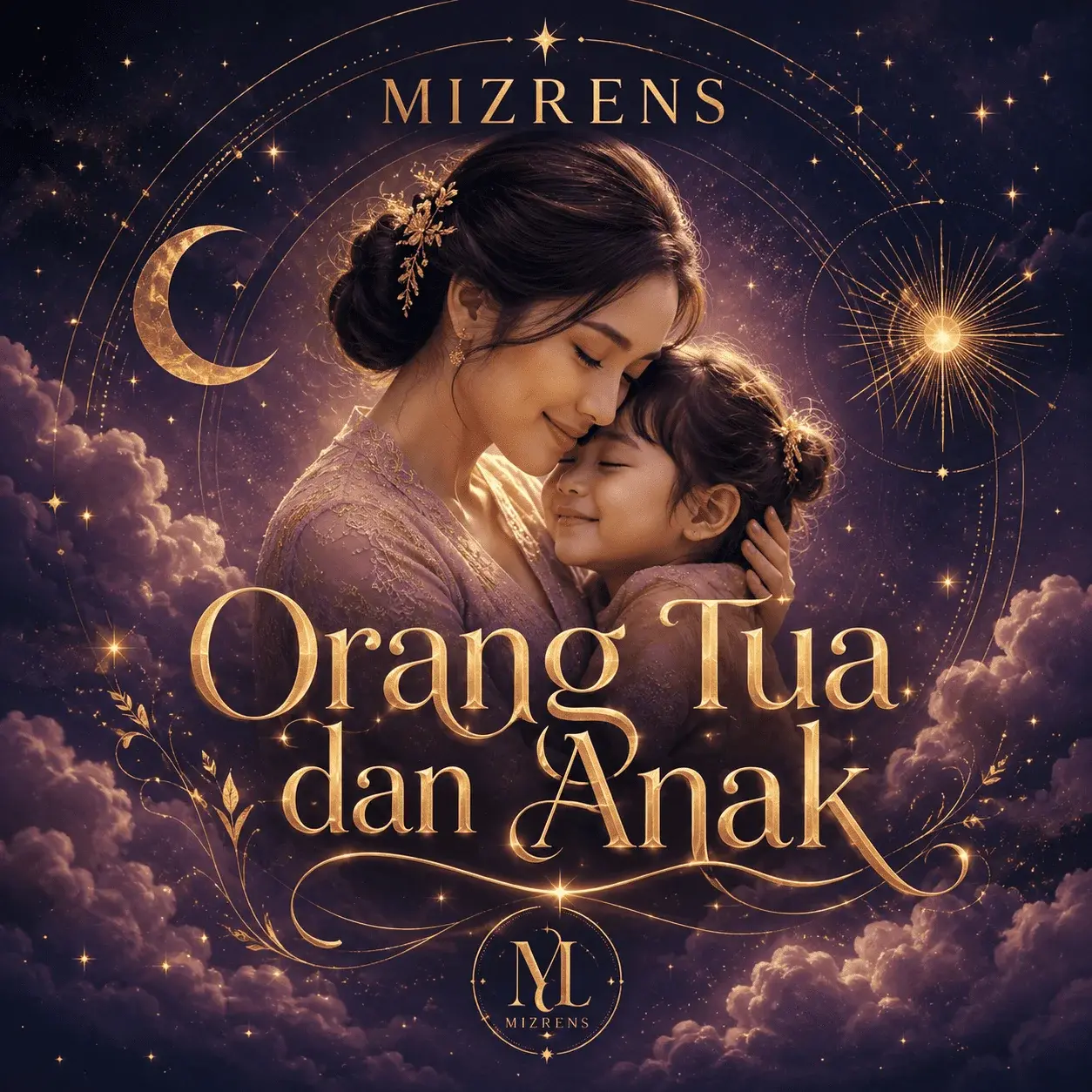 Ilustrasi Report Orang-tua-dan-anak Mizrens